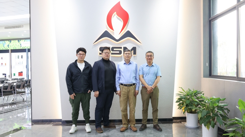 SSM mini rocket stove | Professors from Zhejiang University visited