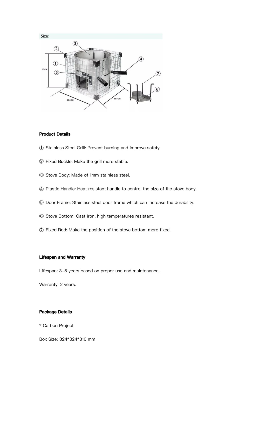 Baldwin Stove